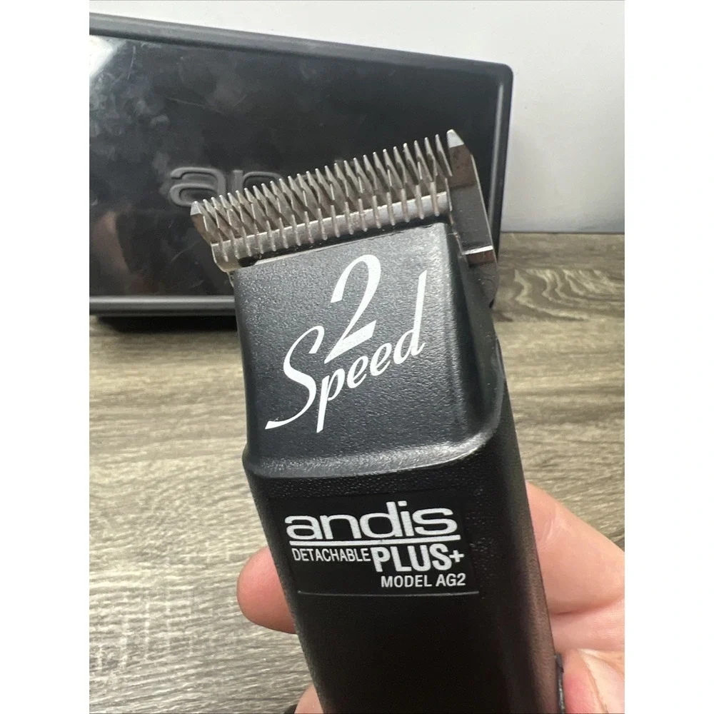 Andis Pro Grade ProClip AG2 2-Speed Plus Detachable Blade Pet Dog Clippers Works